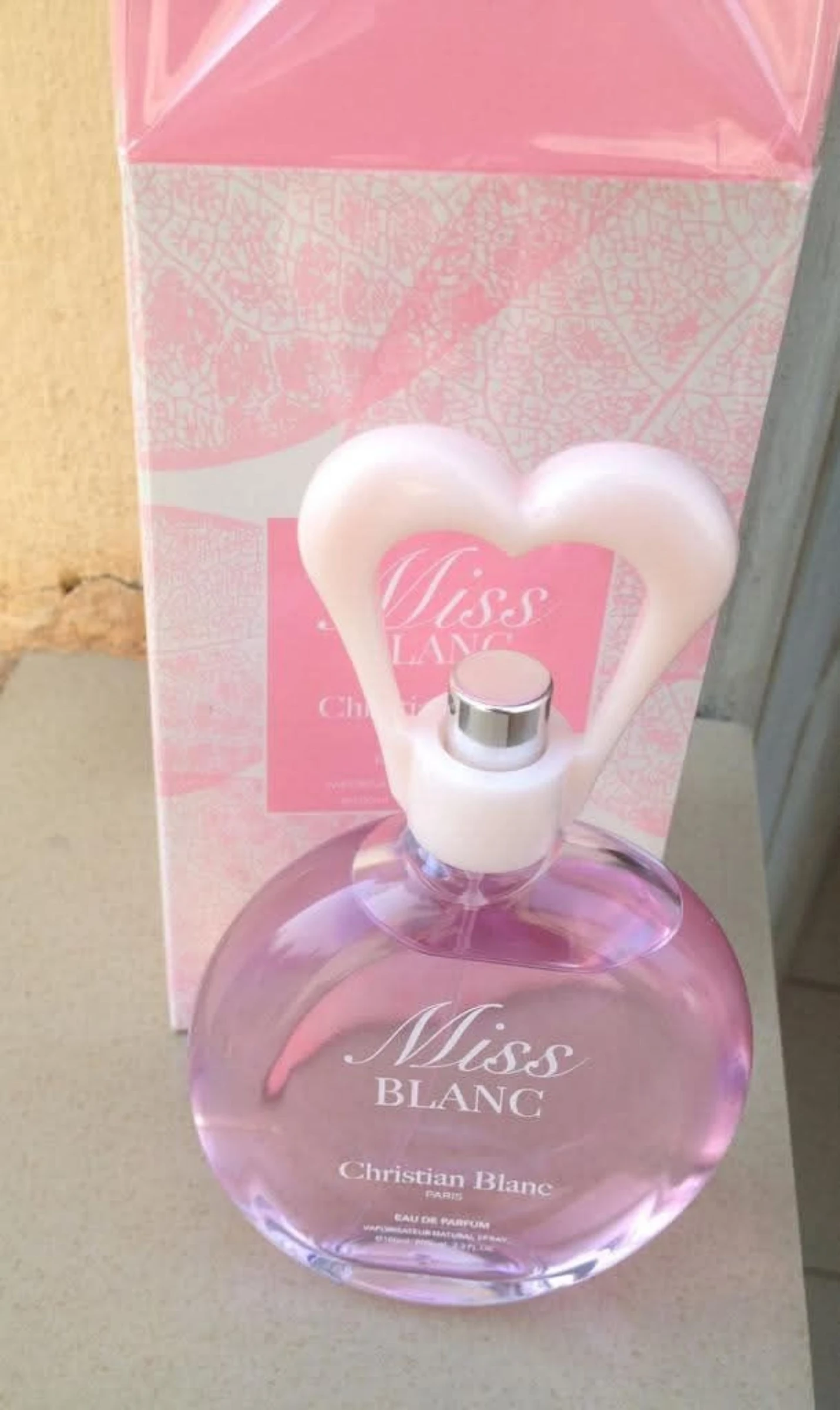 Parfum Miss blanc 100 ml